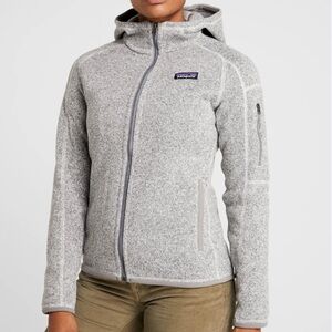 Patagonia Gray Hooded Utility Jacket